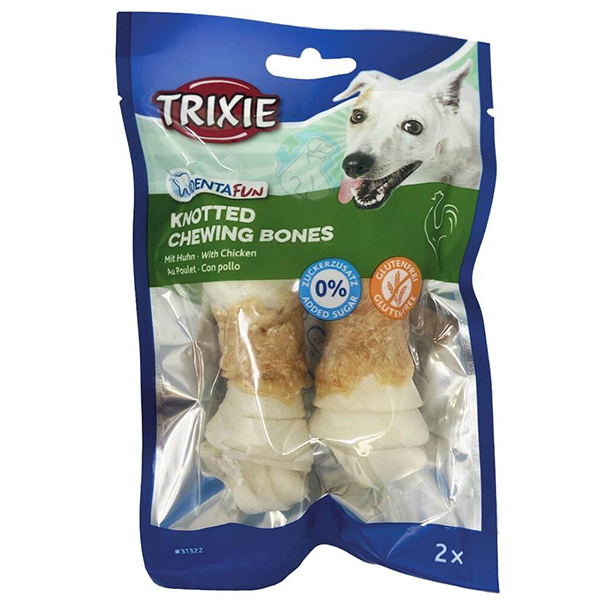 تشویقی سگ 2عددی Chewing bones Trixie